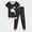 Black-Cat, variant on MyFav Children Girl Pajamas Set Soft Comfy Sleepwear Cartoon Pajamas Size 4 to 14 Years