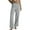 Gray, variant on purcolt Women's Ribbed Knit Yoga Sweatpants Elastic High Waisted Wide Leg Palazzo Pants Casual Loose Comfy Lounge Pants with Pockets