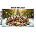 thumbnail image 4 of 480*210 Cm Pancarta Para Puerta De Garaje Exterior Gran Decoración Navideña Cubierta Decorativa Para Puerta Fiestas Puerta De Garaje Exterior Casa Pared Aa, 4 of 4