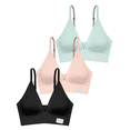 thumbnail image 4 of Livona Bras for Women - 3 Pack Sports Bra Bralettes with Support Workout Tops Wireless Bra Cami Crop Tank Tops S-XXL, 4 of 5