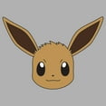 thumbnail image 2 of Boy's Pokemon Eevee Face Graphic Tee Athletic Heather Small, 2 of 5
