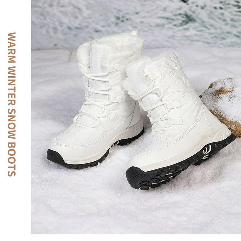 Mitsuuma Hiking Shoes, Snow Boots, Lightweight, Thermal Boa