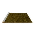 thumbnail image 2 of Ahgly Company Machine Washable Indoor Square Abstract Yellow Modern Area Rugs, 8' Square, 2 of 4