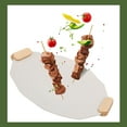 thumbnail image 3 of Placa de Multifuncional Redonda Portátil para Fiestas Cocinar Asar Soledad Plato Barbacoa, 3 of 10
