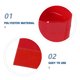 thumbnail image 3 of CRAFTHROU Correa Para Guante De Béisbol Roja Con Estructura Abierta Para Mayor Y Rendimiento, 3 of 6