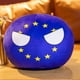 thumbnail image 3 of 10-40cm Kawaii Countryball Plush Toy Stuffed Polandball UN USA USSR FRANCE RUSSIA UK JAPAN EU CANANDA ITA RU Sofa Pillow Pendant, 3 of 5