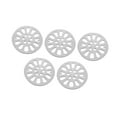 thumbnail image 2 of Esquirla 5Pcs Floor Drain Cover Shower Drainer Cover Round Replaces Shower Strainer Grid Shower Drain Grate for Basement Patio Kitchen without bowl, 2 of 8