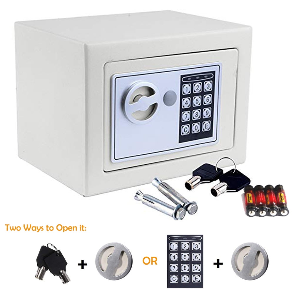 Zimtown Digital Electronic Safe Security Box Wall Jewelry Gun Cash