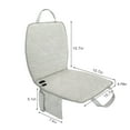 Qocolhg Portable Heating Pad Heated Seat Cushion, Foldable Heated