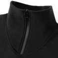 thumbnail image 6 of Men's Hoodless Zippered Sweatshirt Big And Tall Fashion Vintage Printed Button-up Long-sleeved Top Without Hoodie, 6 of 7