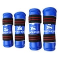 thumbnail image 1 of Juego de protectores de almohadillas protectoras para brazos y espinilleras de Taekwondo de cuero PU grueso (azul S), 1 of 8
