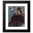 thumbnail image 2 of Edgar Degas 12x14 Black Modern Framed Museum Art Print Titled - Portrait of a Woman (1877), 2 of 5