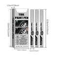 thumbnail image 3 of Under$1 Car Tire Paint Pens Multi-color Coloring Long-lasting DIY Oil-based Markers 5ml, 3 of 9