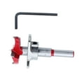 thumbnail image 3 of 35mm Boring Bit, Fast Positioning Standard Size Hinge Hole Drill Bit Aluminum Alloy with Gasket for Woodworking Projects, 3 of 8