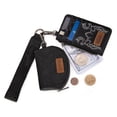 thumbnail image 6 of Wrangler Women's Western Dual Pouch Wristlet Wallet - Stylish Keychain Credit Card Holder, Black, 6 of 7