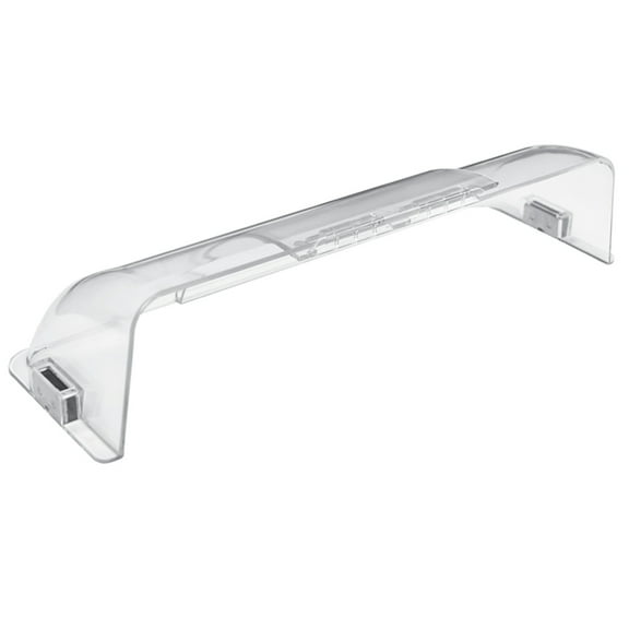 Imperial Shatterproof Adjustable Air Deflector, Clear Plastic, 9-in to 15-in