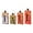 Ginger, variant on 4PCS Fall Farmhouse Wooden Tabletop Sign Set, Thanksgiving Decorations Rustic Harvest Block Signs for Tiered Tray Shelf Mantel, Fall Decorations Home Decor (Orange)