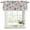Green Red Beige, variant on Green Red Coral Curtain Valances for Windows, Kitchen Valance Window Treatments Panel 2 Pack, Coastal Nautical Summer Beach Rod Pocket Short Curtains for Bathroom Bedroom 42 x 12 Inch