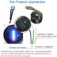 thumbnail image 3 of Medidor de Nivel de Combustible YUANXCMXG Universal 24v 2 Pulgadas 52mm Pantalla de Luz Led, 3 of 5