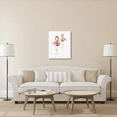 thumbnail image 3 of Global Gallery's 'Gracefully Pink IX' By Lisa Audit Stretched Canvas Wall Art, 3 of 4