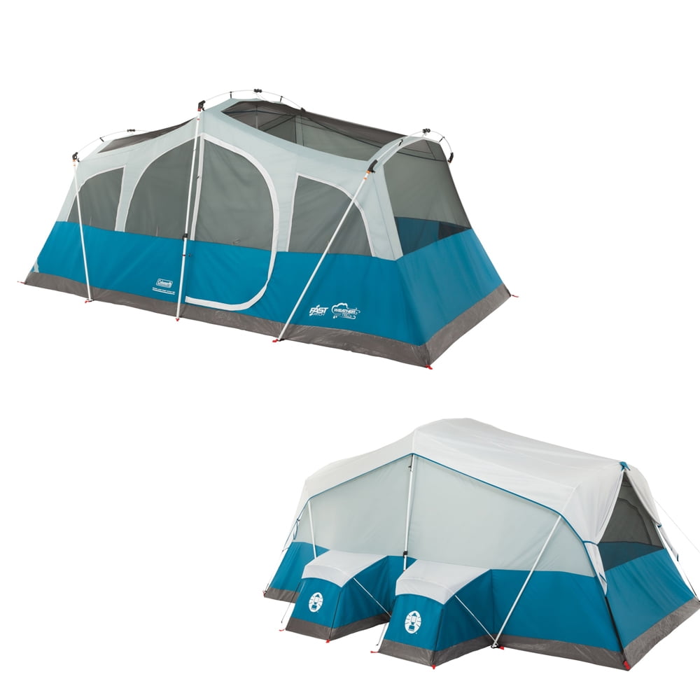 Coleman Echo Lake Fast Pitch Cabin w/Cabinets - 8 Person - Walmart.com