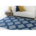 thumbnail image 4 of Mark&Day Wool Rugs, 8x11 Sellingen Modern Blue Area Rug, Blue Ivory Carpet for Living Room, Bedroom or Kitchen (8' x 11'), 4 of 4
