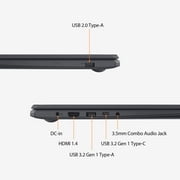 ASUS 15.6 FHD Laptop, Intel Celeron, 4GB RAM, 128GB eMMC, Windows 11 Home in S mode with One Year of Microsoft 365 included, L510MA-WS05