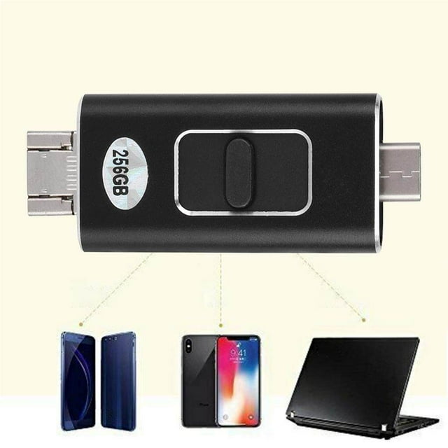pitrice USB Flash Drive Universal Computers Tablets Desktop U Disk Portable Home Business Document File Radio Memory Stick