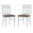thumbnail image 6 of Linon Sherlyn Dining Side Chairs, Set of 2, White, 6 of 10