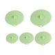 thumbnail image 3 of Juego de 5 tapas para ollas, de silicona multifunción, resistentes al calor y selladas para microondas (verde), 3 of 7