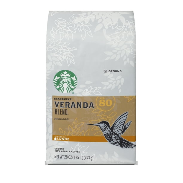 Starbucks Blonde Roast Ground Coffee — Veranda Blend — 1 bag (28 oz ...