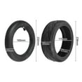 thumbnail image 6 of 10 Inch 10*2.5 60/70-6.5 Solid Tire Replacement Scooter Front Wheel For Ninebot Max G30 Electric Scooter Explosion Proof Scooter, 6 of 9