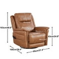 thumbnail image 6 of MAYEERTY Motor Rocking and 240 Degree Swivel Single Sofa Seat recliner Chair Infinite Position, 6 of 6