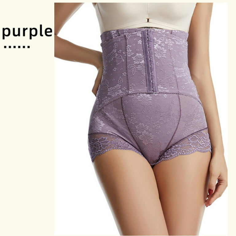 Purple Bodysuit Shapewear Tummy Control Tummy Control Underwear