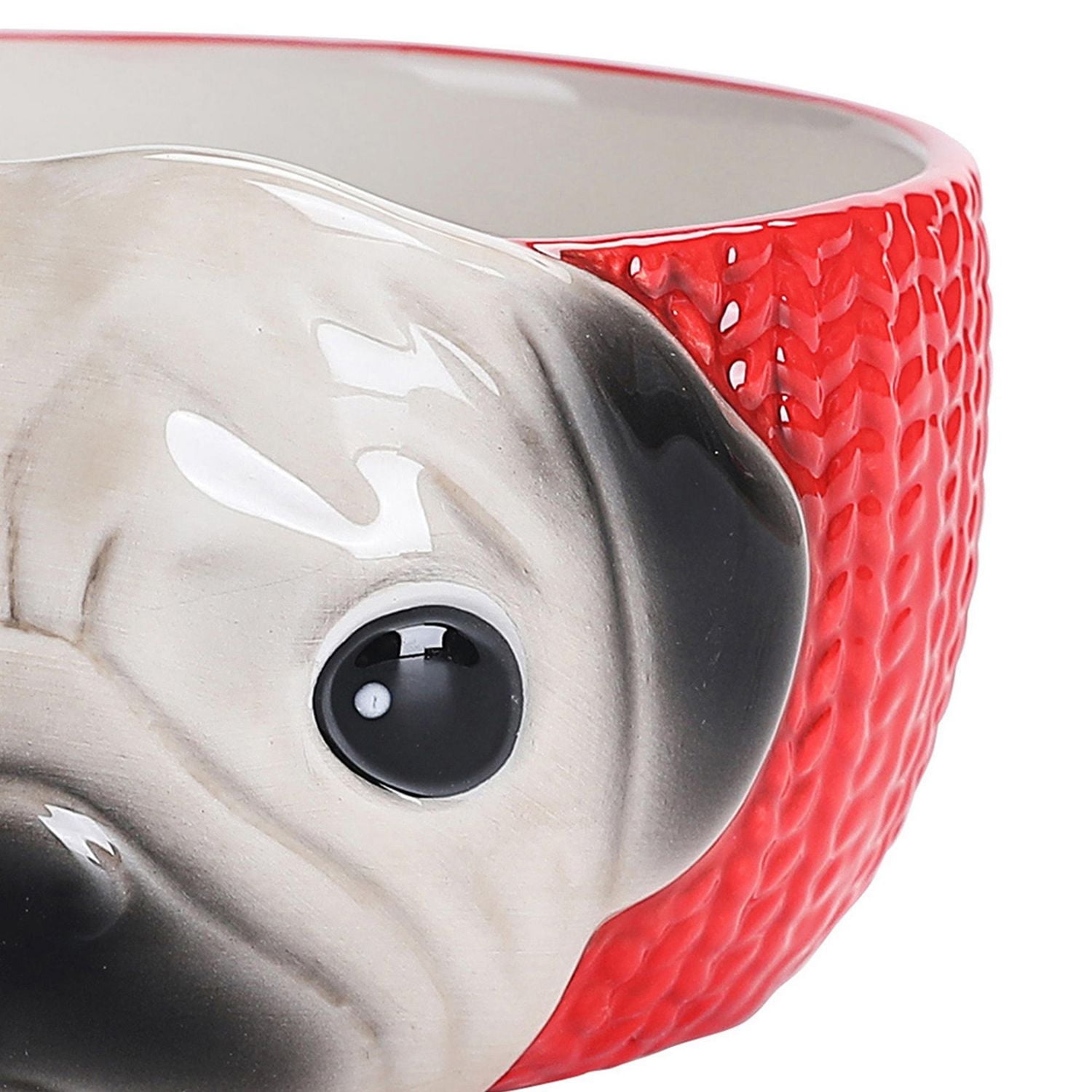 Holiday Time Pug Bowl