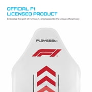 Playseat® Formula Instinct F1® Edition Racing Simulator Cockpit with X-Adapt™ Adjustment, White