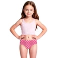thumbnail image 3 of Toddler Girl's Bikini Sets Two Piece Swimsuit UPF 50+ Sun Rash Guard And Swim Shorts For Beach Pool Summer Swimwear Size 3-4T, 3 of 8