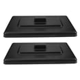 thumbnail image 1 of CHICHUMID 2Pcs Ice Cream Maker Lid Black Plastic Cover Protective Kitchenware Accessory, 1 of 8