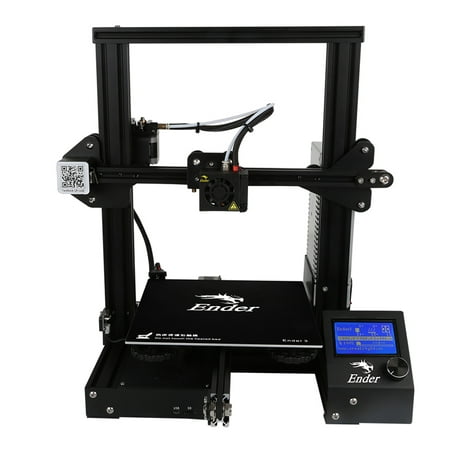 Creality 3D Ender-3 V-slot Prusa I3 DIY 3D Printer Kit 220x220x250mm Printing Size Creality With Power Resume Function/MK10 Extruder 1.75mm 0.4mm (Best Extruder For Prusa I3)