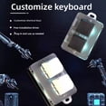 thumbnail image 5 of Mini Bluetooth Keyboard with RGB, Custom Shortcut Keys, E-Sports Feel, and Hot-Swappable Design for Gamers and Office Workers, 5 of 9