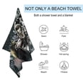 thumbnail image 3 of Doctor Who Beach Towel Microfiber Oversized Lightweight Beach Towel Extra Large Sand Free Towels Travel Swim Pool Yoga Gym Camping Beach Essentials Accessories Vacation Gift 51*31 Inch, 3 of 8