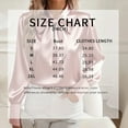 thumbnail image 4 of ZOELNIC Women's Elegant Bow Tie Neck Blouse Long Sleeve Shirt for Office and Formal Wear, 2XL, 4 of 4