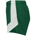 thumbnail image 4 of Holloway Sportswear 2XL Womens Olympus Shorts Dark Green/White 229389, 4 of 5