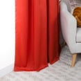 thumbnail image 5 of Aurora Home  Cotton Blend Rod Pocket and Backtab Curtains- Set of 2 Spice - 84"L, 5 of 5