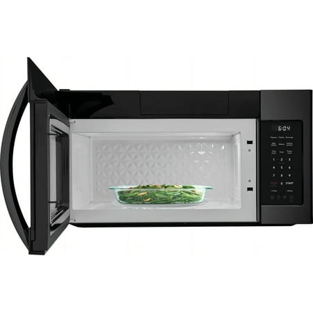 Frigidaire - 1.8 Cu. Ft. Over-The-Range Microwave - Black Stainless Steel