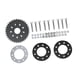 thumbnail image 2 of Piñón plano de 36 dientes con montaje de adaptador de 9 orificios Piñón de cadena trasera para bicicleta motorizada de 2 tiempos de 49 cc 66 cc 80 cc, 2 of 19