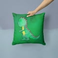 thumbnail image 2 of Carolines Treasures BB7401PW1414 Tyrannosaurus Rex Watercolor Fabric Decorative Pillow  14Hx14W multicolor, 2 of 4