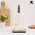 thumbnail image 2 of Radicaln Oceanic Marble Paper Towel Holder 12.5" Stone Towel Organizer for Kitchen Countertop Storage, Apartment Essentials, Stylish Freestanding Paper Roll Stand for Bathroom and Kitchen Décor, 2 of 7