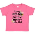 thumbnail image 3 of Inktastic Happy Birthday to the Sweetest Mom in the World Girls Baby T-Shirt, 3 of 5