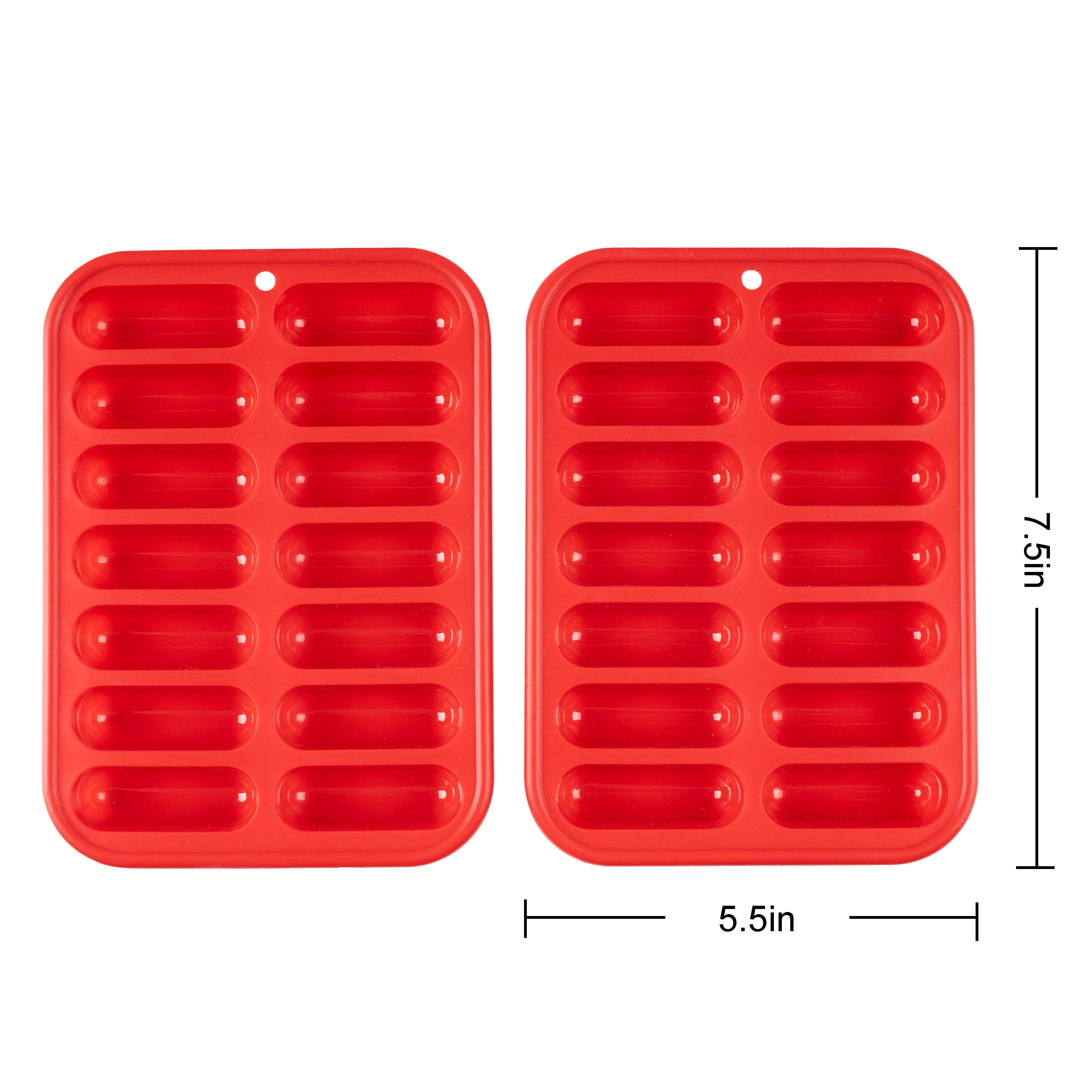 Mainstays 2pack Silicone Ice Tray Set